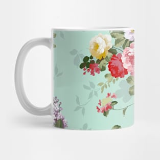 Vintage Flower Design Mug